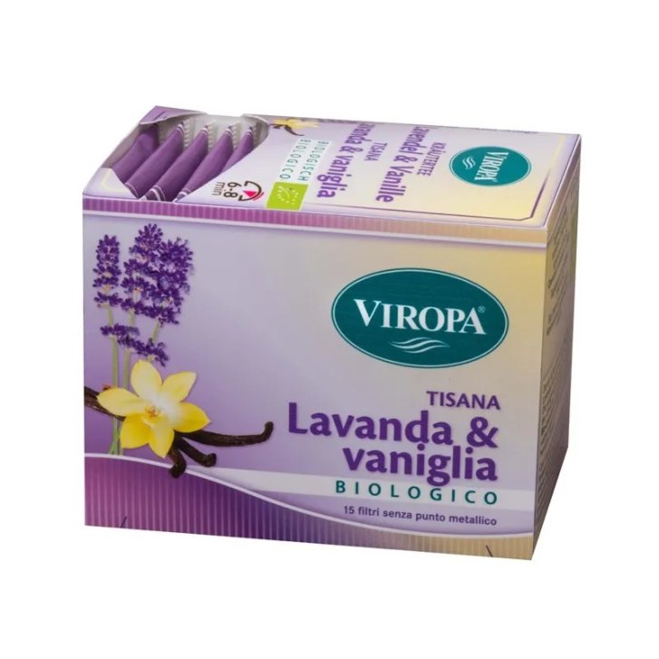 Viropa Tisana Lavanda & Vaniglia Biologica 15 Filtri - Viropa Import Srl