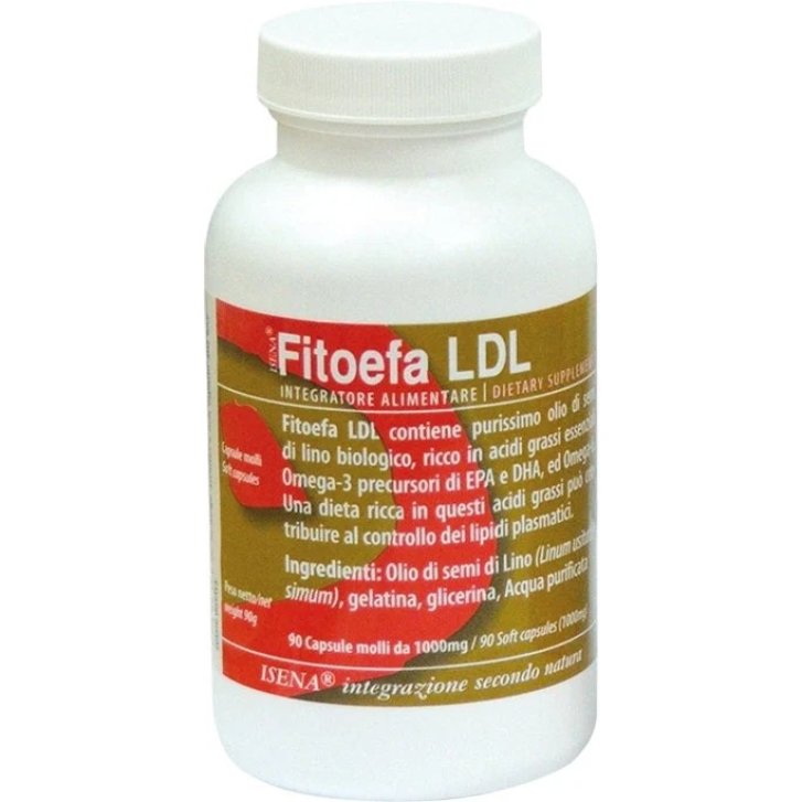 Fitoefa Ldl Integratore Olio di Semi di Lino Biologico 90 Capsule - Cemon