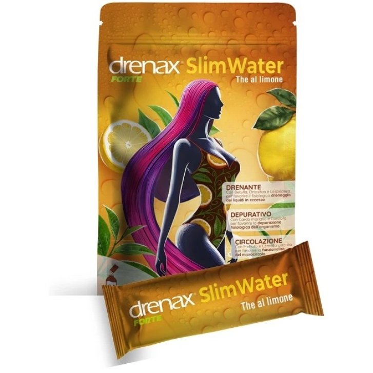 Drenax Forte Slim Water Integratore Drenante con Betulla e Ananas 24 Bustine - DRENAX