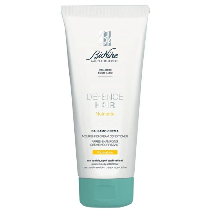 Defence Hair Balsamo Crema Nutriente per Capelli Secchi e Sfibrati 200 ml - Bionike