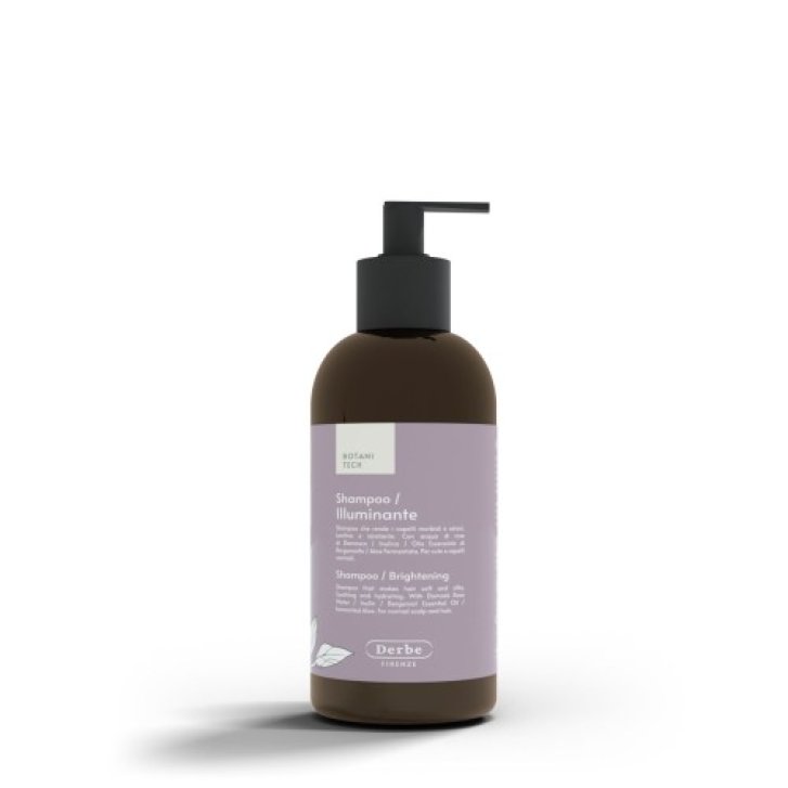 Botanitech Shampoo Illuminante con Acqua di Rose e Aloe 200 ml - Derbe