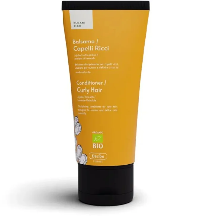 Balsamo Capelli Ricci Botanitech con Jojoba e Latte di Riso 125 ml - Derbe
