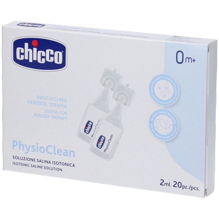 Physioclean Soluzione Salina Istonica 20 Pezzi da 2ml - Chicco