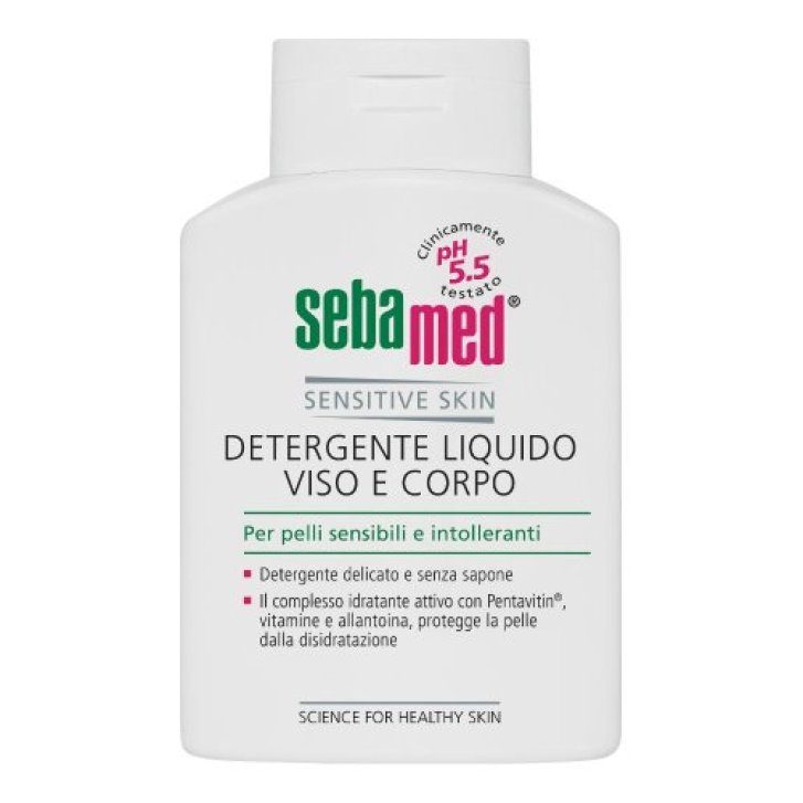 Sebamed Detergente Liquido per Pelli Sensibili con pH 5.5, Pentavitin e Allantoina 1000 ml - Sebamed