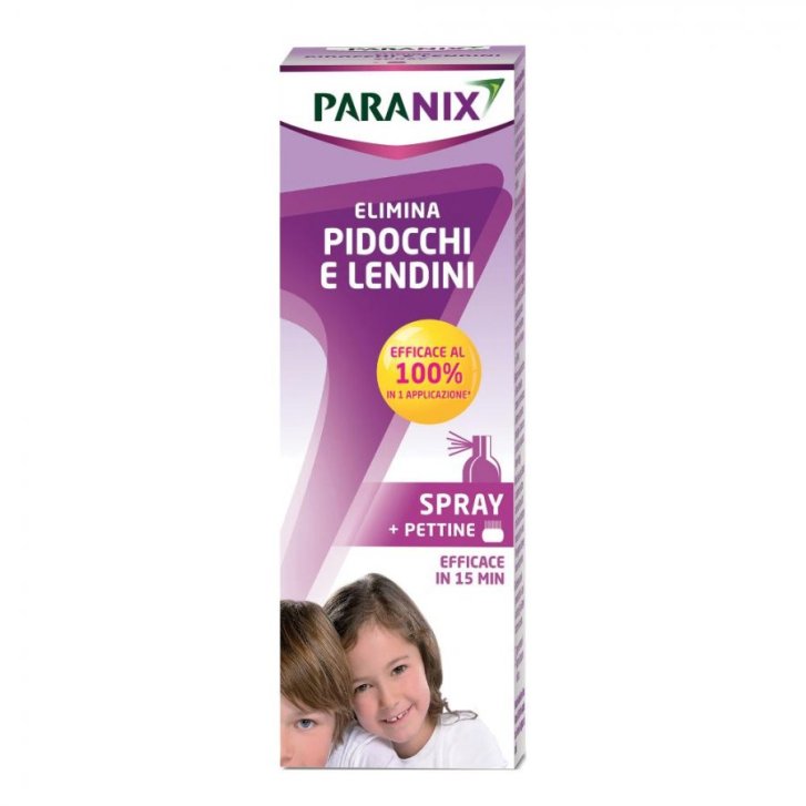 Paranix Spray Trattamento Antipediculosi Doppia Azione Meccanica 100ml - Perrigo