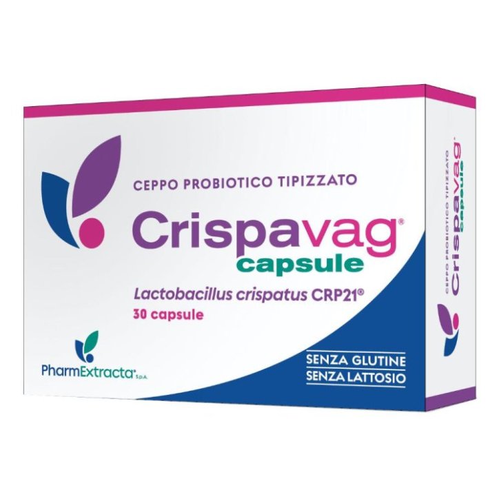 Crispavag Integratore Alimentare con Lactobacillus Crispatus 30 Capsule - ECRVC