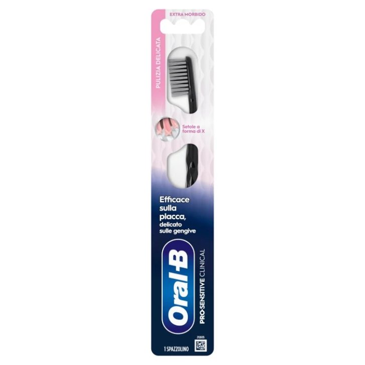 Spazzolino Manuale Pro-Sensitive Clinical Pulizia Delicata Setole Extra Morbide 1 Pezzo - Oral-B