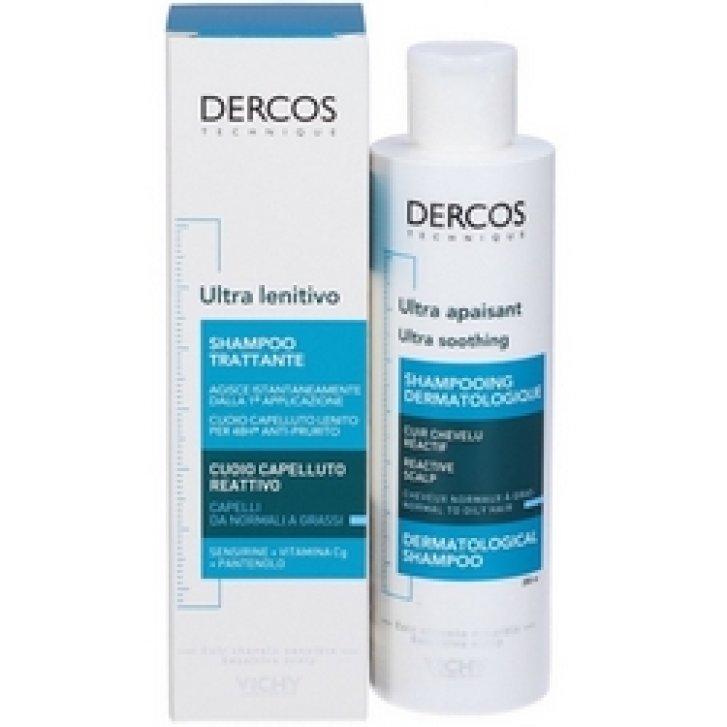 Dercos Shampoo Ultra Lenitivo Capelli Grassi 200 ml - Vichy