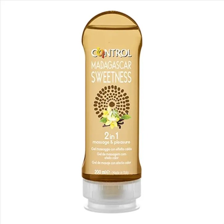 Control Gel Massaggio Effetto Caldo 2 in 1 alla Vaniglia 200 ml - Artsana