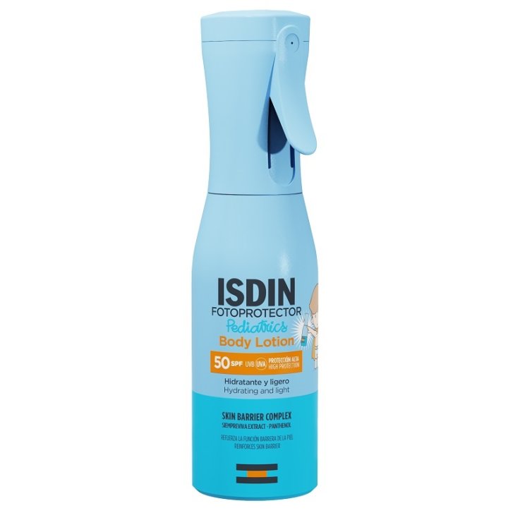 Pediatics Body Lotion Spf50 Lozione Solare in Spray per Bambini 250 ml - Isdin