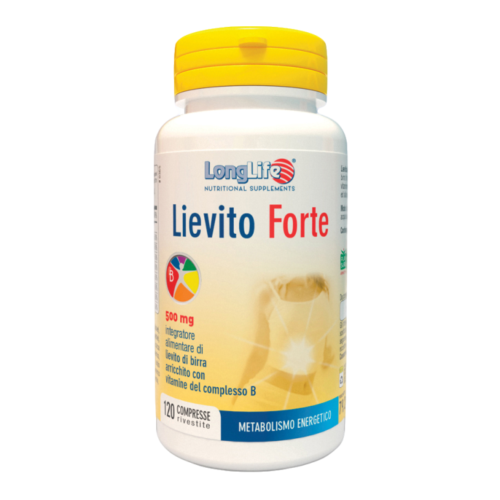 Longlife Lievito Forte Integratore Tonico e Ricostituente 120 Compresse - Longlife Longlife Lievito Forte Integratore Tonico e Ricostituente 120 Compresse - Longlife