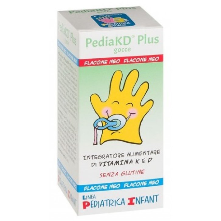 PediaKD Plus Integratore di Vitamina K e D Gocce 5 ml - Pediatrica