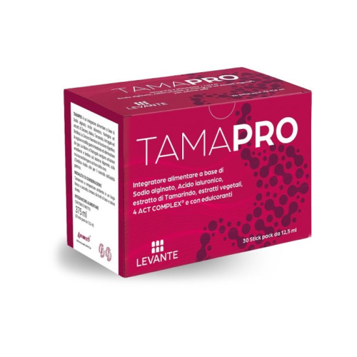 Tamapro Integratore Alimentare con Sodio Alginato Acido Ialuronico e Estratti Naturali 30 Stick Pack Tamapro Integratore Alimentare con Sodio Alginato Acido Ialuronico e Estratti Naturali 30 Stick Pack