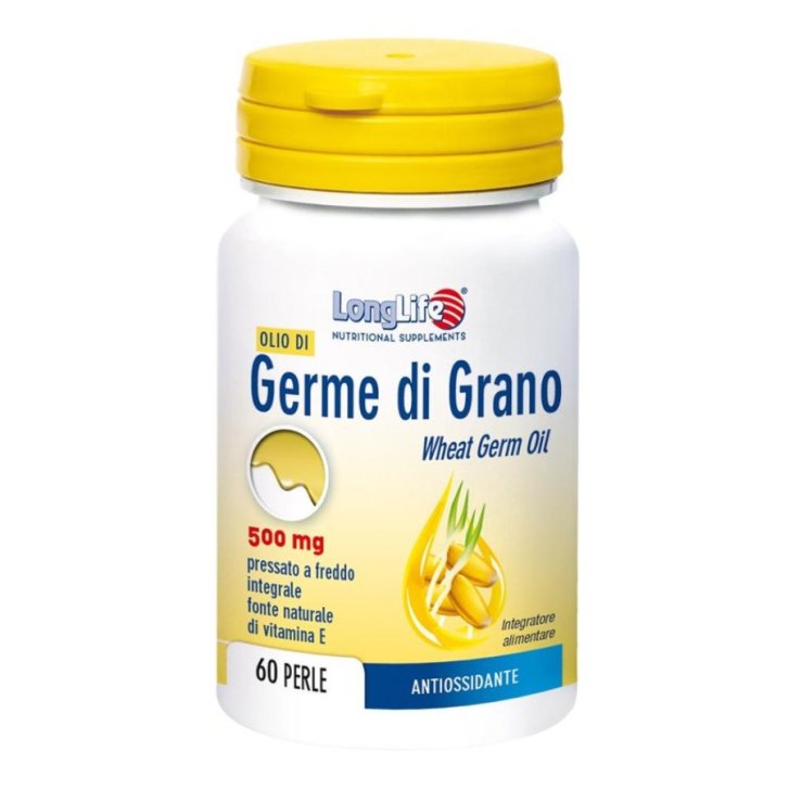 Longlife Olio di Germe di Grano Integratore Antiossidante 60 Perle - Longlife Longlife Olio di Germe di Grano Integratore Antiossidante 60 Perle - Longlife