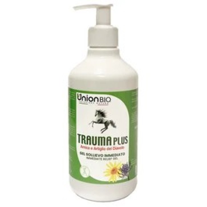 Trauma Plus Gel per Trattamento Post-Trauma con Arnica e Artiglio del Diavolo 500ml - Union Bio Srl
