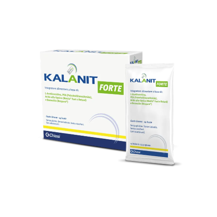 Kalanit Forte Integratore per il Sistema Nervoso con PEA e L-Acetilcarnitina 14 Bustine - Kalanit