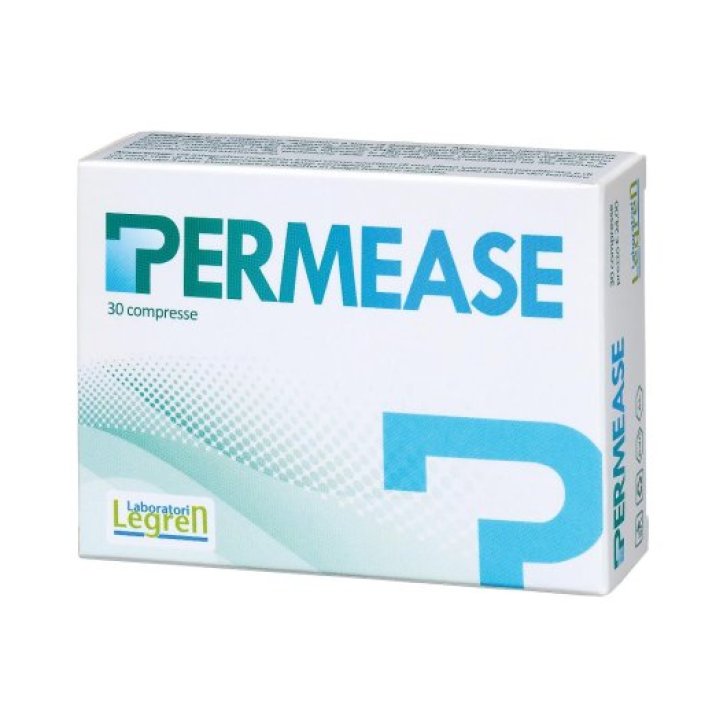 Permease Integratore per il Sistema Digerente con Betaglucani e Vitamine 30 Compresse - Laboratori Legren