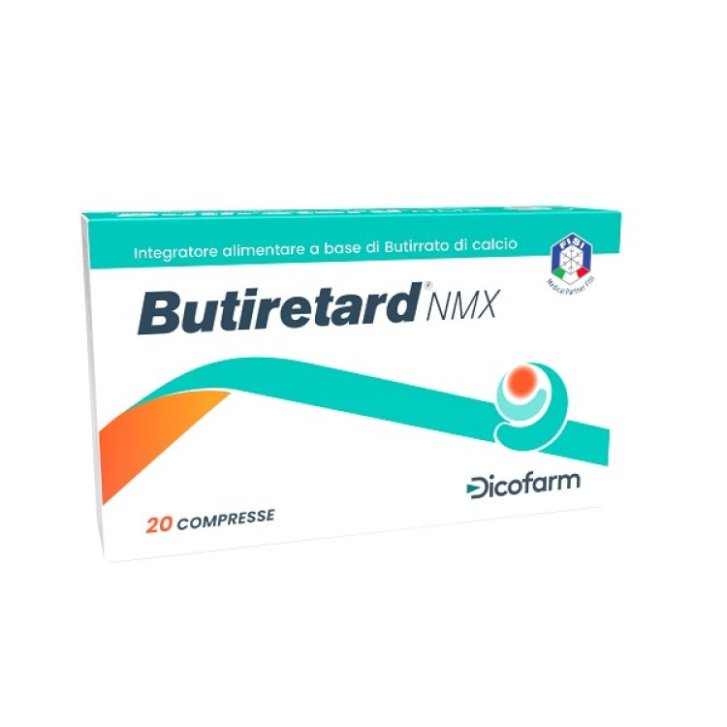 Butiretard Nmx Integratore con Butirrato di Calcio Tecnologia NMX 20 Compresse