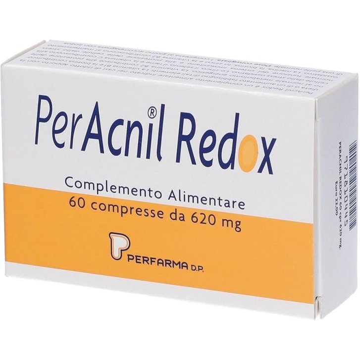 Peracnil Redox Integratore per Pelle Seborroica e Acneica 60 Compresse - Perfarma