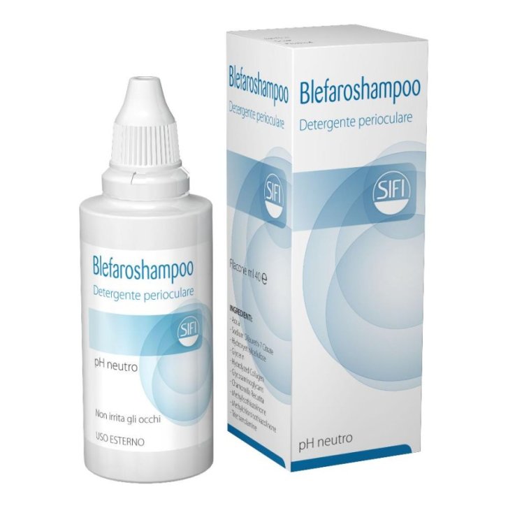 BlefaroShampoo Detergente Perioculare per Igiene Palpebre e Ciglia 40 ml - SIFI BlefaroShampoo Detergente Perioculare per Igiene Palpebre e Ciglia 40 ml - SIFI