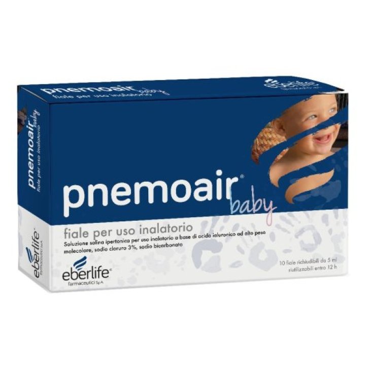 Pneomair Baby Fiale Nasali per Neonati e Bambini 10x5ml - Pneomair