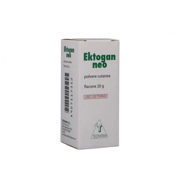 Ektogan Neo Polvere Dermoprotettiva Antimicrobica 20 g - Teofarma