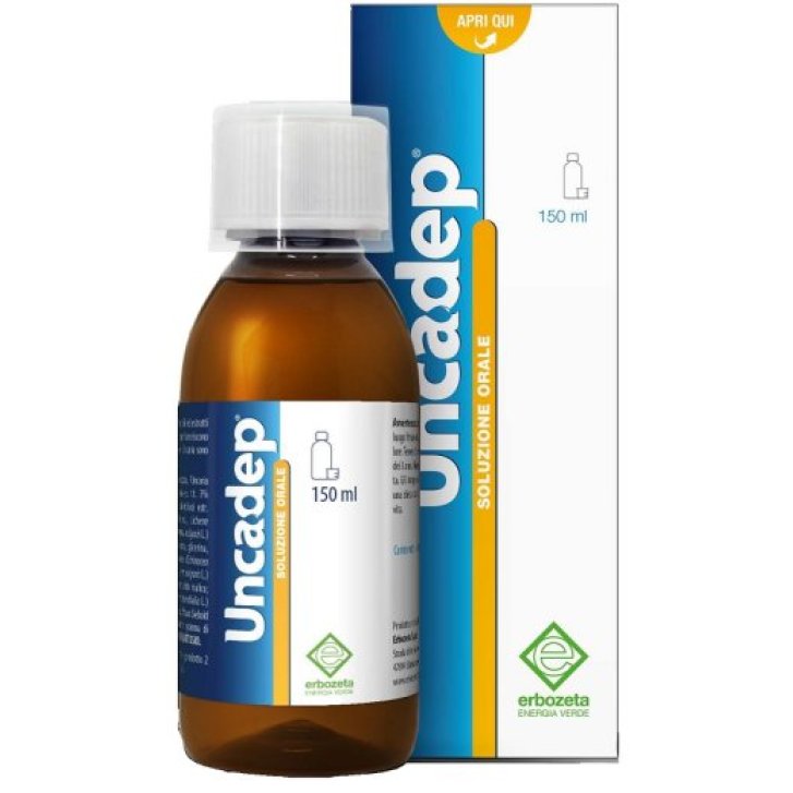 Uncadep Integratore per Difese Naturali e Vie Respiratorie 150 ml - Erbozeta