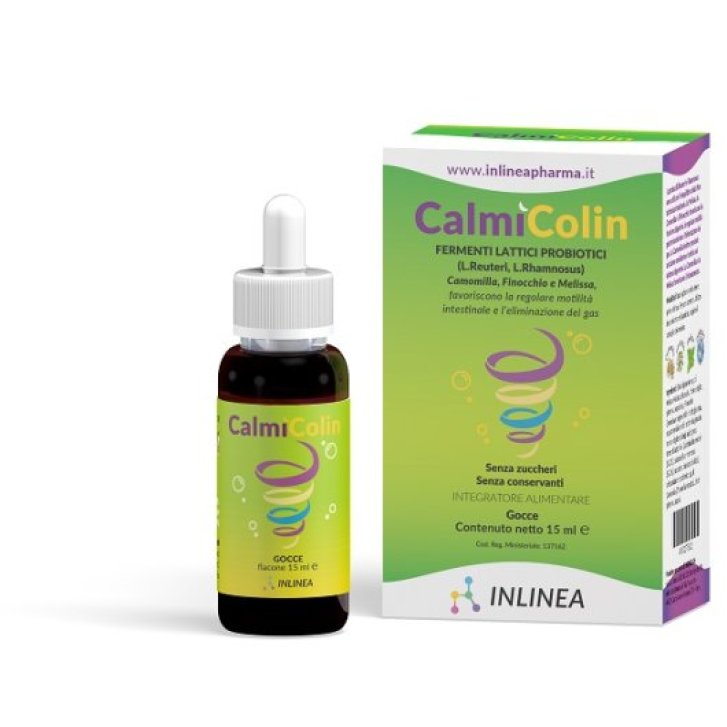 Calmì Colin Integratore con Fermenti Lattici e Piante per Funzione Digestiva 15 ml