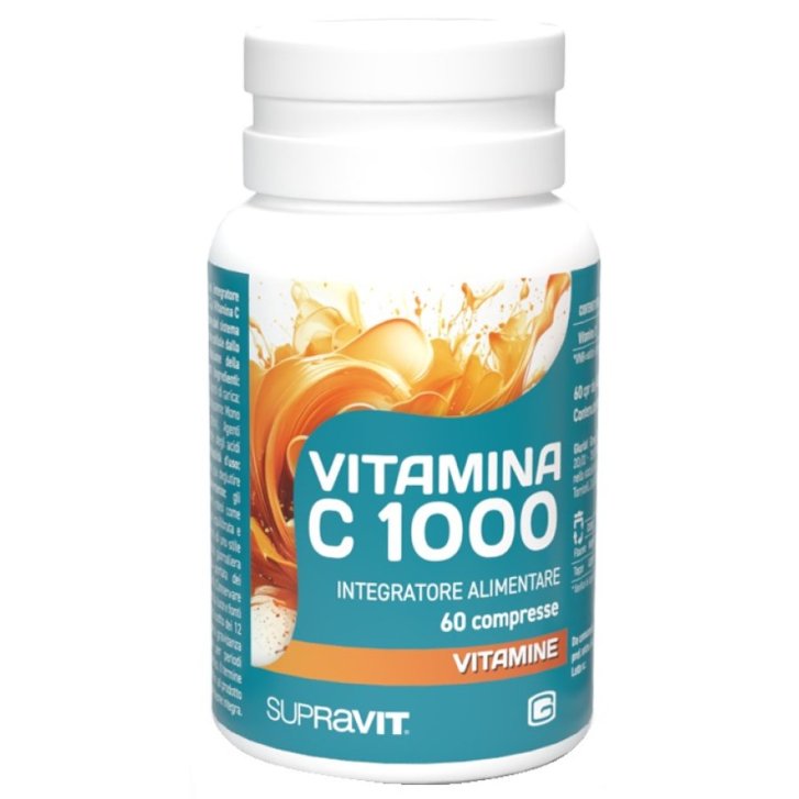 Supravit Vitamina C 1000 Integratore Alimentare 1000 Mg 60 Compresse - Supravit