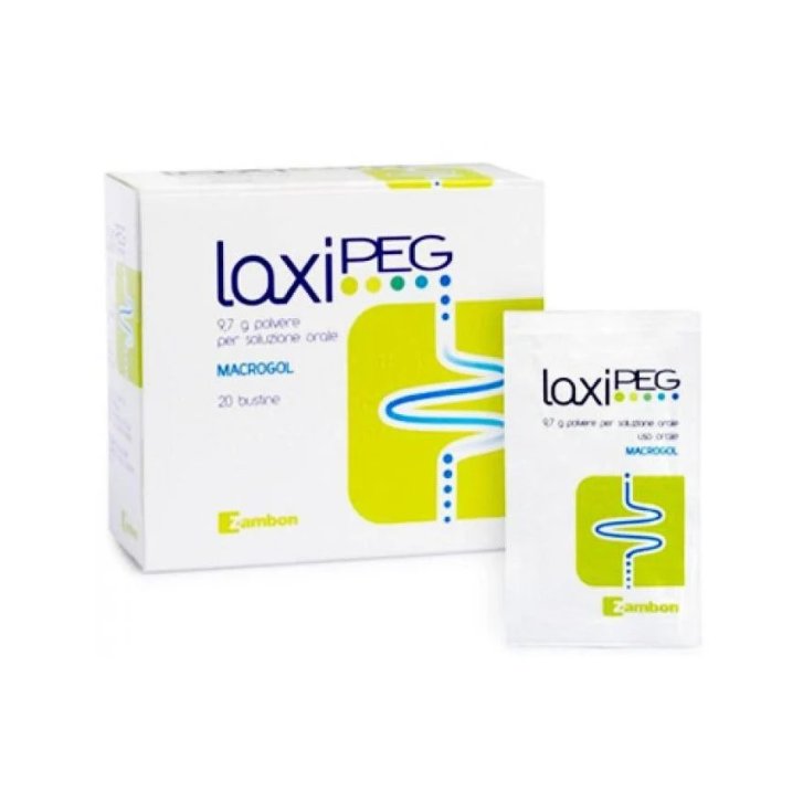 Laxipeg Polvere per Soluzione Orale per Stitichezza Occasionale 20 Bustine 9,7 g - Zambon