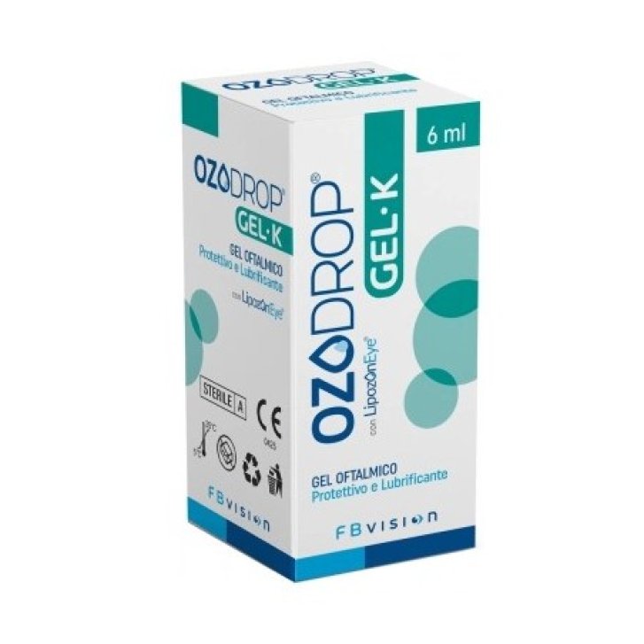Ozodrop Gel Oftalmico K Protettivo e Lubrificante per Occhio Secco 6 ml - FB VISION