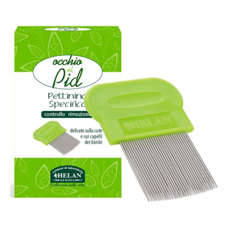 Pettinino Specifico per Pid Capelli con Denti Stretti e Punte Arrotondate 137PET - Helan