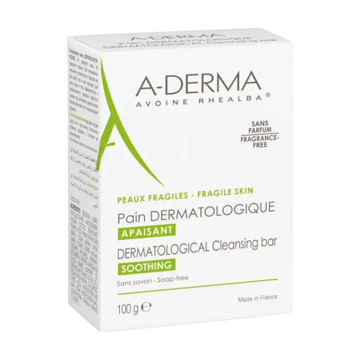 A-Derma Les Indispensables Pane Dermatologico Lenitivo per Pelli Fragili 100g - A-DERMA