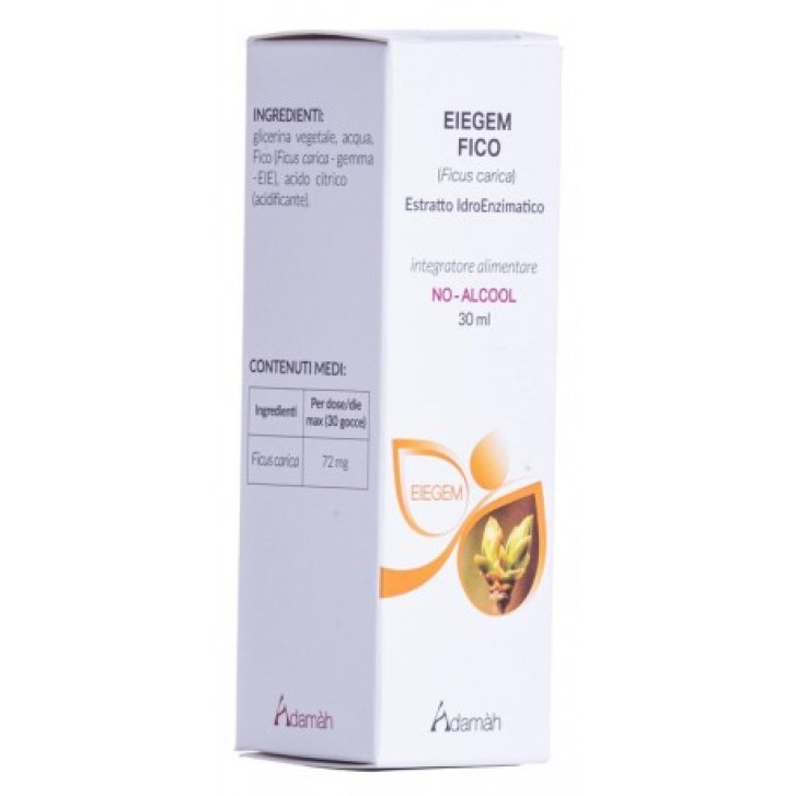 Eiegem Fico Integratore Alimentare con Estratto Idroenzimatico di Fico 30 ml - Adamah