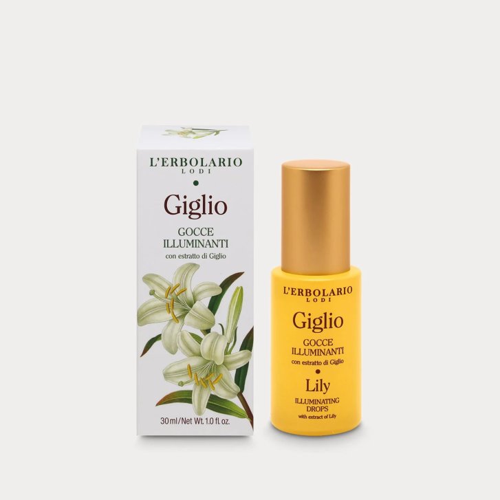Giglio Gocce Illuminanti Olio Gel Illuminante Viso e Corpo 30ml - L\'Erbolario