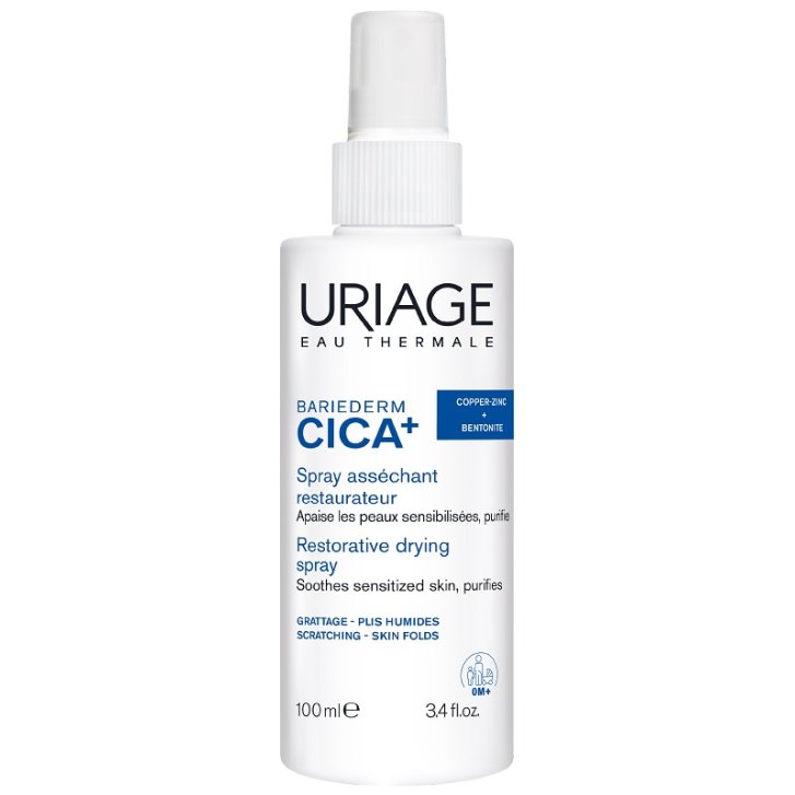 Bariéderm Cica+ Spray Assorbente Riparatore 100 ml - Uriage