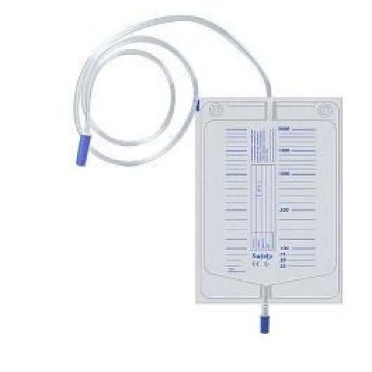 Sacca da Letto in PVC con Scarico Tubo 90 cm 30 Pezzi - Safety