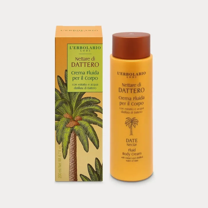 Nettare di Dattero Crema Fluide per il Corpo 200 ml - L\'Erbolario