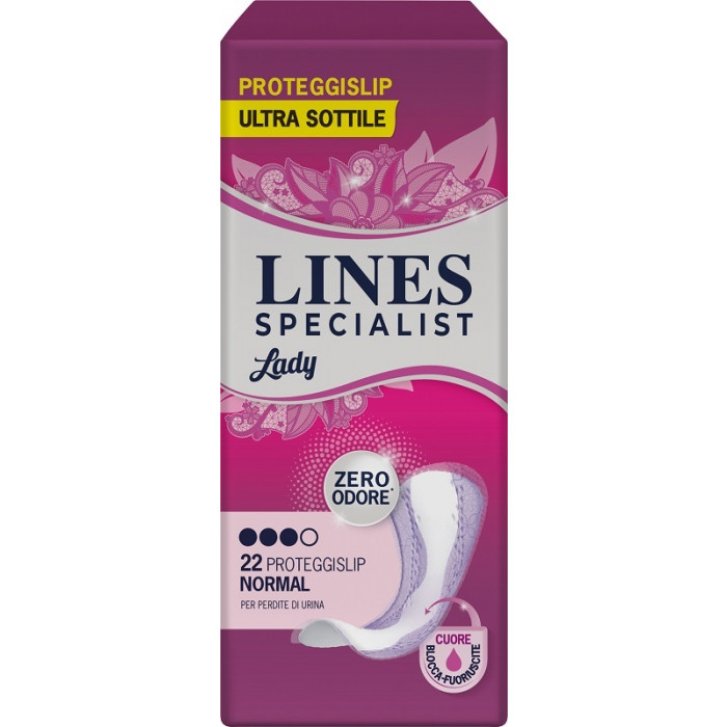 Lines Specialist Lady Light Norm 22 Pz - Dispositivo Medico per Incontinenza Lines Specialist Lady Light Norm 22 Pz - Dispositivo Medico per Incontinenza