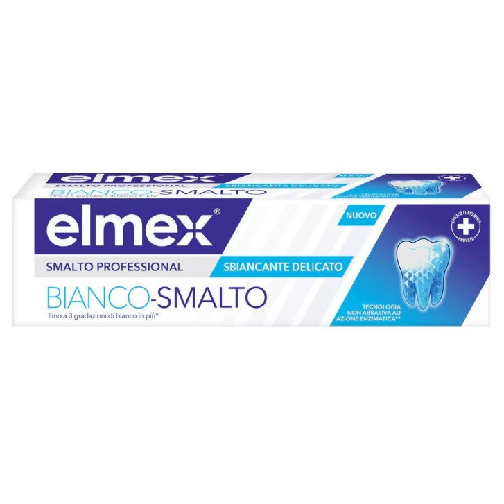 Elmex Bianco Smalto Dentifricio Sbiancante Delicato con Fluoro 75 ml - Colgate-Palmolive