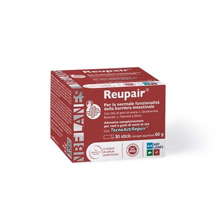 Reupair 30 Stick Integratore per Articolazioni Cani e Gatti 30 Stick - N.B.F. LANES Srl Reupair 30 Stick Integratore per Articolazioni Cani e Gatti 30 Stick - N.B.F. LANES Srl