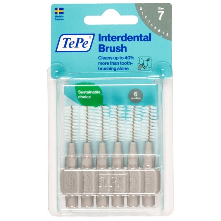 TePe Scovolini Interdentali Grigio 1,3 mm 6 Pezzi - TEPE