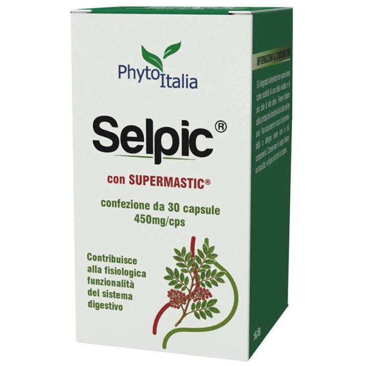 Selpic Integratore per Barriera Intestinale con Chios Mastic Gum e Supermastic 30 Capsule - Phytoitalia