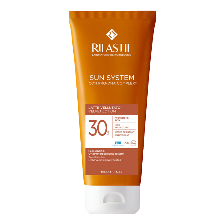 Rilastil Sun System Latte Vellutante Spf 30 Protezione Solare Pelli Sensibili 200 Ml - Rilastil Rilastil Sun System Latte Vellutante Spf 30 Protezione Solare Pelli Sensibili 200 Ml - Rilastil