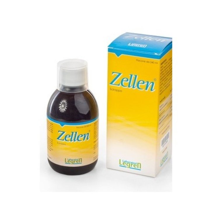 Zellen Sciroppo Integratore per Difese Immunitarie e Naso Gola 240 ml - Laboratori Legren