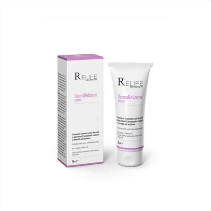 DermoRelizema Cream Trattamento per Dermatite e Eritemi 75 ml - Relife DermoRelizema Cream Trattamento per Dermatite e Eritemi 75 ml - Relife
