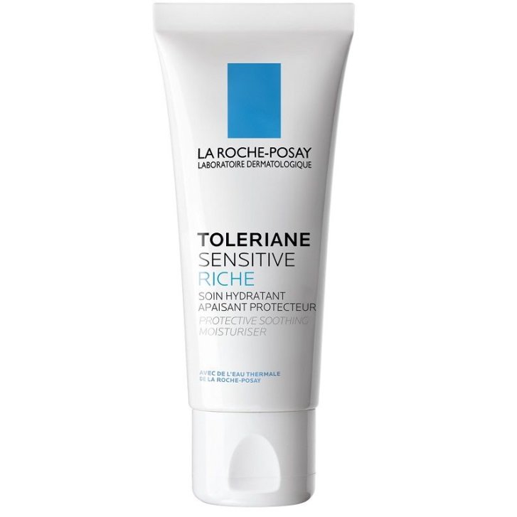 Toleriane Sensitive Riche Crema Idratante per Pelle Sensibile da Secca a Molto Secca 40 ml - La Roche-Posay