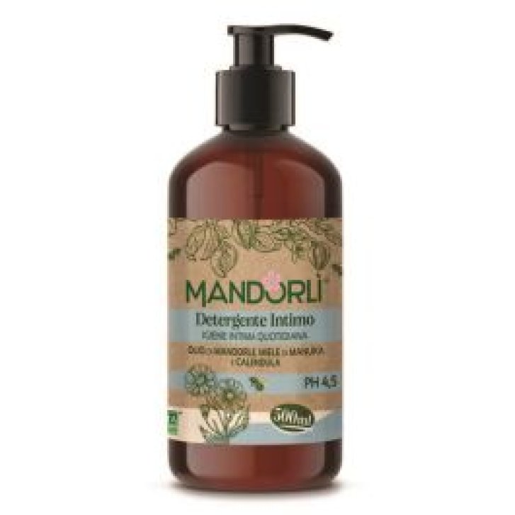 Mandorlì Detergente Intimo con Miele di Manuka e Olio di Mandorle 500 ml - CODEFAR Mandorlì Detergente Intimo con Miele di Manuka e Olio di Mandorle 500 ml - CODEFAR