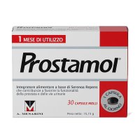 Prostamol Integratore Alimentare con Serenoa Repens 30 Capsule Molli - Menarini