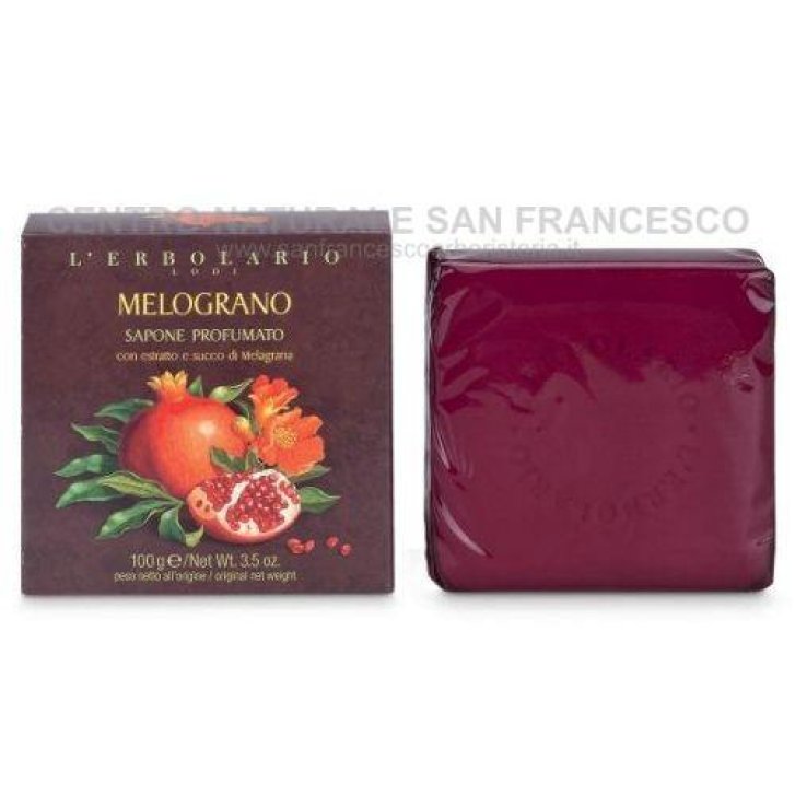 Melograno Sapone per il Corpo e le Mani con Estratto di Melagrana 100g - L\'ERBOLARIO